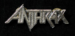 Anthrax - Logo 2" Metal Badge Pin
