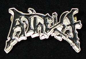 Atheist - Logo 2" Metal Badge Pin