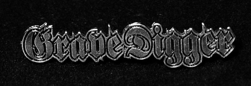 Grave Digger Logo 2 Metal Badge Pin