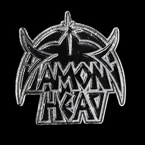 Diamond Head - Logo 2" Metal Badge Pin