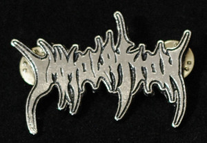 Immolation - Logo 2" Metal Badge Pin