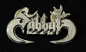 Sabbat - Logo 2" Metal Badge Pin
