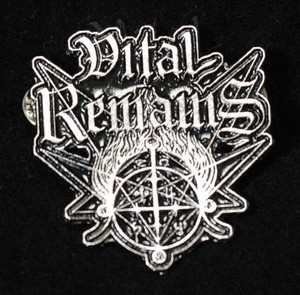 Vital Remains - Logo 2" Metal Badge Pin