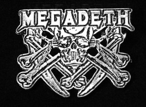 Megadeth - Skull Logo 2" Metal Badge Pin