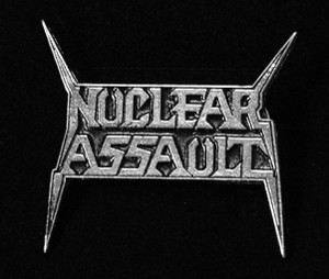Nuclear Assault - Logo 2" Metal Badge Pin
