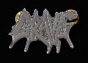 Grave - Logo 2.5" Metal Badge Pin