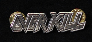 Overkill - Logo 2" Metal Badge Pin