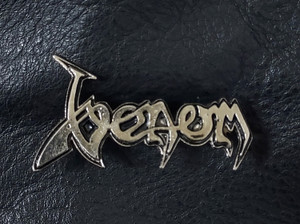 Venom - Logo 2" Metal Badge Pin