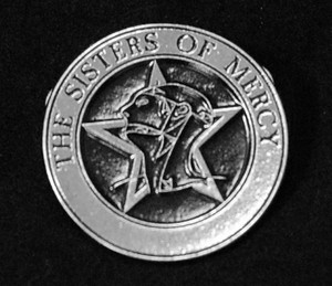 Sisters of Mercy - Star Logo 1 3/4" Metal Badge Pin