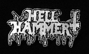 Hellhammer - Logo 2" Metal Badge Pin