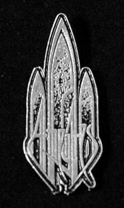 At the Gates - Logo 2" Metal Badge Pin