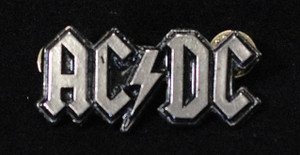 AC/DC - Logo 2" Metal Badge Pin