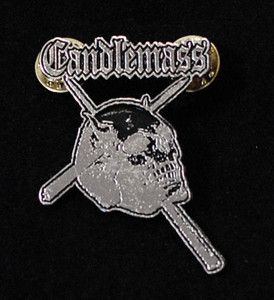 Candlemass - Epicus Skull 2" Metal Badge Pin