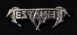 Testament - Logo 2" Metal Badge Pin