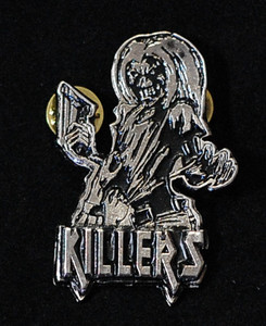 Iron Maiden - Killers 2" Metal Badge Pin