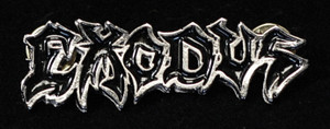 Exodus - Logo 2.5" Metal Badge Pin