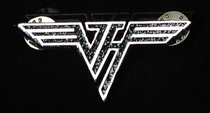 Van Halen Logo 2 Metal Badge Pin