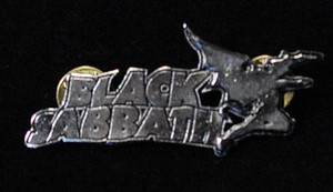 Black Sabbath - Demon Logo 2" Metal Badge Pin
