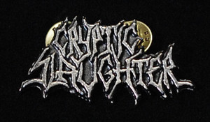 Cryptic Slaughter - Logo 2" Metal Badge Pin