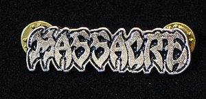 Massacre - Logo 2" Metal Badge Pin
