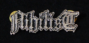 Nihilist - Logo 2" Metal Badge Pin