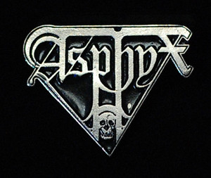 Asphyx - Logo 2" Metal Badge Pin
