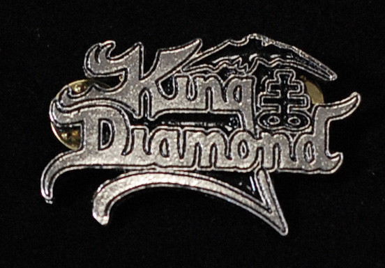 King Diamond Logo 2 Metal Badge Pin