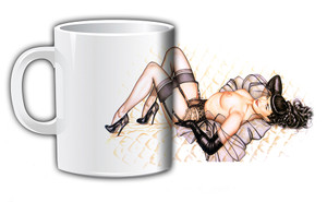 Bettie Page Coffee Mug