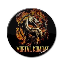 Mortal Kombat 1.5" Pin