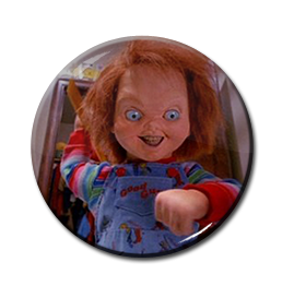 Child's Play - Chucky Attack 1.5" Pin