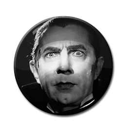 Dracula - Bela Lugosi 1.5" Pin