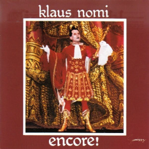 Klaus Nomi - Encore *CD New