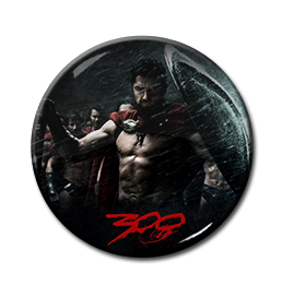 300 - Leonidas 1.5" Pin