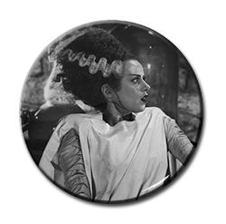 Bride of Frankenstein 1.5" Pin