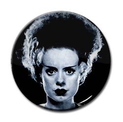 Bride of Frankenstein - Face 1.5" Pin