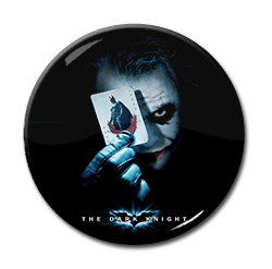 The Joker - Batman Card 1.5" Pin