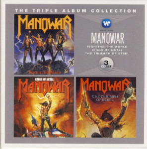 Manowar - The Triple Album Collection *Fighting The World, Kings Of Metal, The Triumph Of Stee - Digipak* *CD New