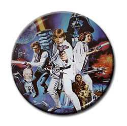 Star Wars V - Empire Strikes Back 1.5" Pin