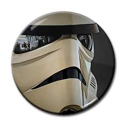 Star Wars - Storm Trooper 1.5" Pin