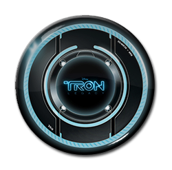 Tron - Disc 1.5" Pin
