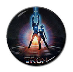 Tron - 1982 Poster 1.5" Pin