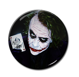 The Joker - Business Card 1.5" Pin