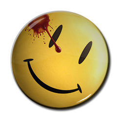 Watchmen - Happy Face 1.5" Pin