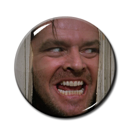 The Shining - Here's Johnny! 1.5" Pin