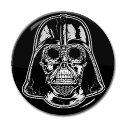 Star Wars - Darth Vader Skull 1.5" Pin
