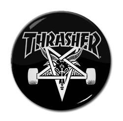 Thrasher 1.5" Pin