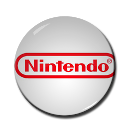 Nintendo Logo 1.5" Pin