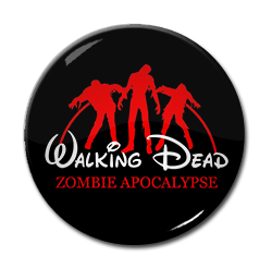 The Walking Dead - Zombie Apocalypse 1.5" Pin