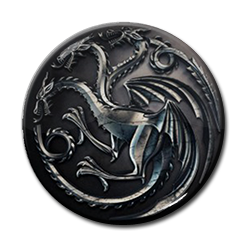 Game of Thrones - House Targaryen Crest 1.5" Pin