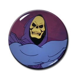 He-Man Skeletor 1.5" Pin